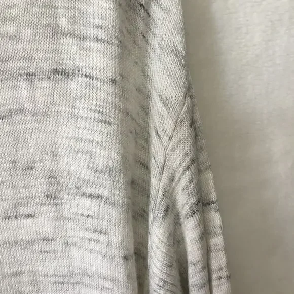 Lou & Grey Light Gray Ribside Boatneck Sweater Top - Picture 3 of 16